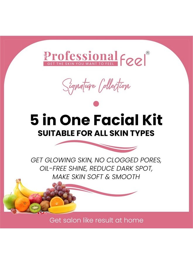 professional feel - Mix Fruit Facial Kit, Facial Kit For Women & Men Signature Collection Facial Kit (Mix Fruit) - Image 1