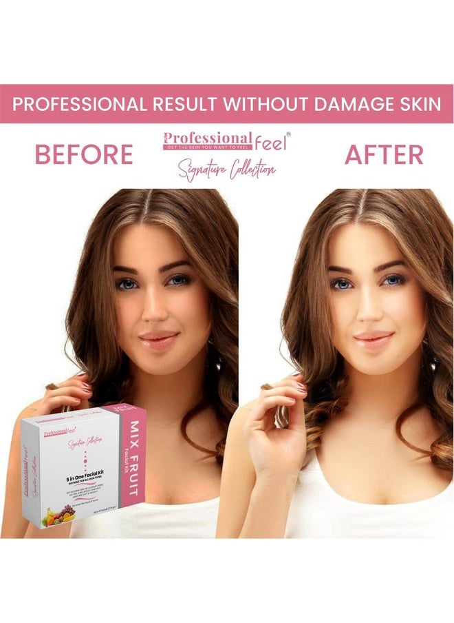 professional feel - Mix Fruit Facial Kit, Facial Kit For Women & Men Signature Collection Facial Kit (Mix Fruit) - Image 1