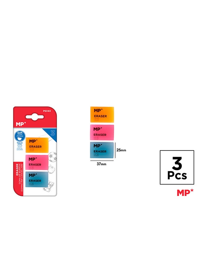MP Erasers 3pcs MP