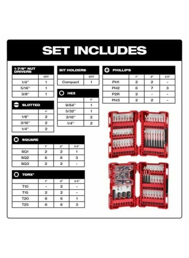 Milwaukee Shockwave Impact Driver Bit Set (100 Piece) 48-32-4083 - Image 3
