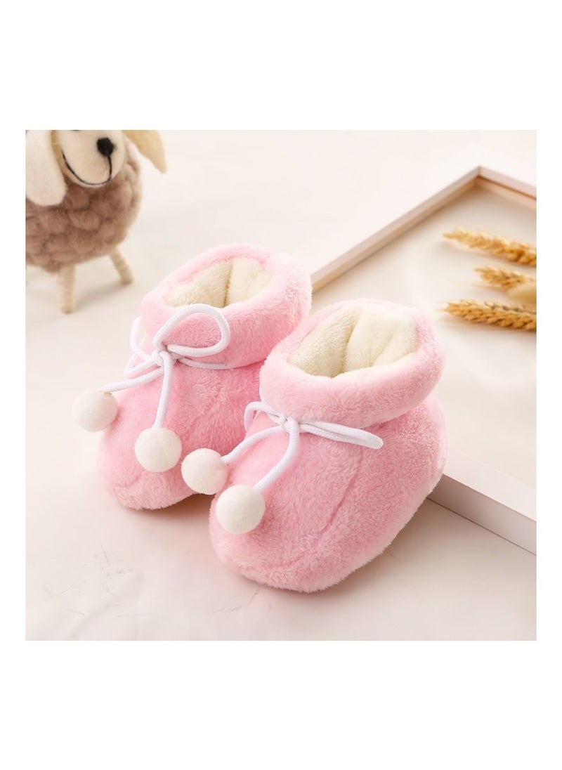 Loquat Suitable For Baby Warm And Comfortable Cotton Shoes 
