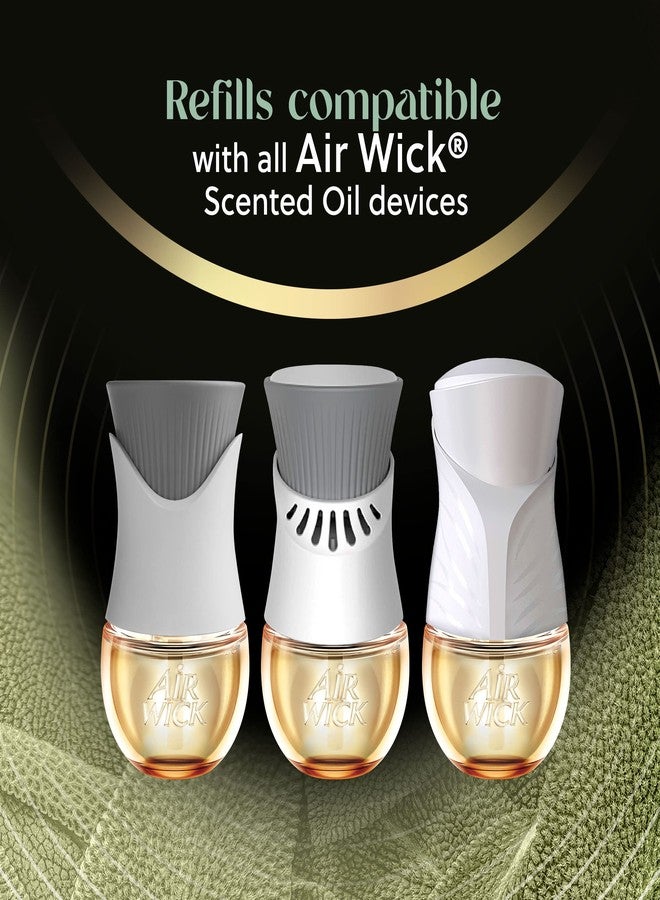 Air Wick Plug in Scented Oil Starter Kit (Gadget + 2 Refills), White Sage & Mahogany, Air Freshener, Essential Oils (Pack of 4) - Image 4