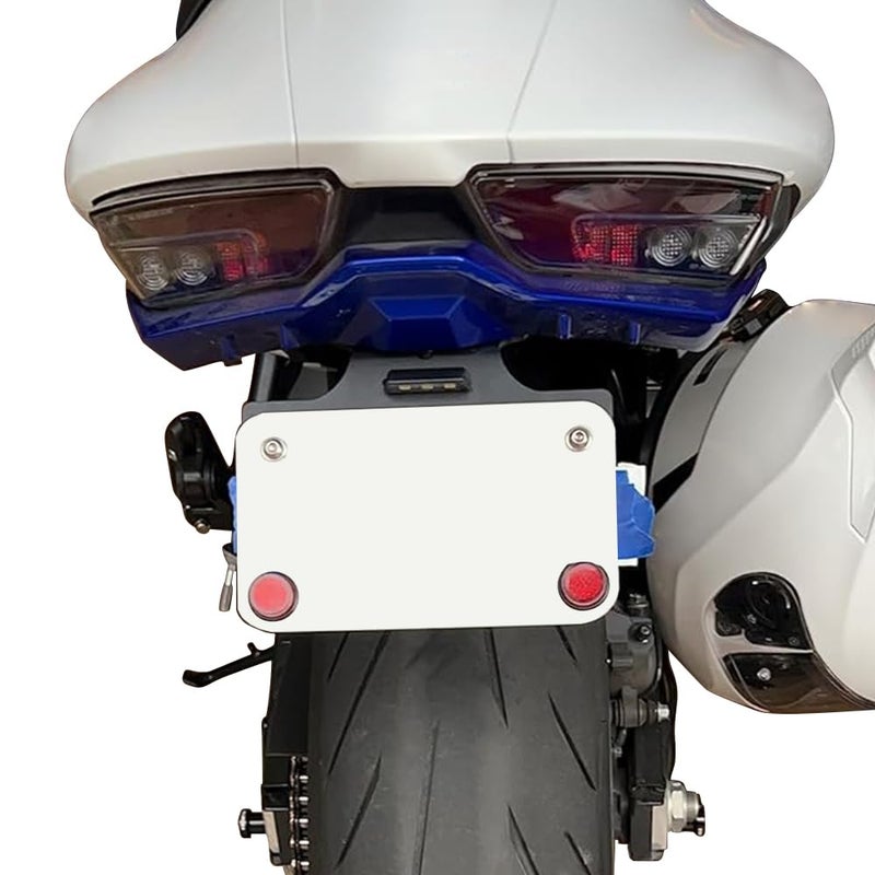 Generic Xitomer Fender Eliminator/License Plate Holder, Tail Tidy Fit for GSX1300R HAYABUSA 1999-2011 2012 2013 2014 2015 2016 2017 2018 2019 2020, With LED License Plate Light  - Image 2