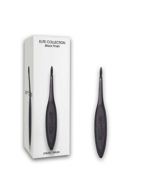 Elite Black Linear 1 Makeup Brush Perfect Precise Linersimilate Brow Lines Upper Lash Line Or Lower Lashes Ideal For Crisp Lines Special Effects Makeup