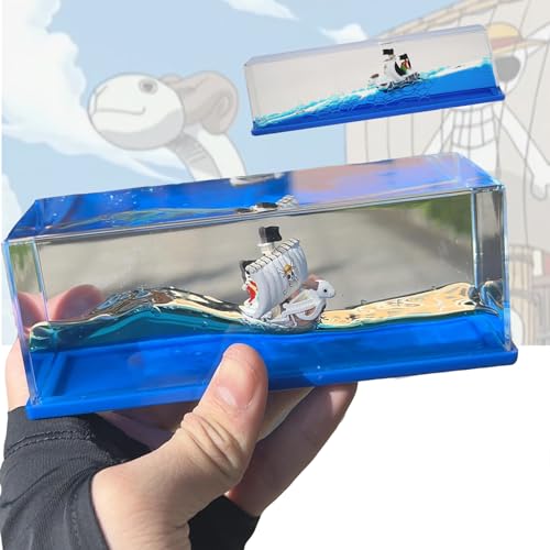 PTAEXCEL Unsinkable Boat in a Box Unsinkable Cruise Ship Toy Cruise Ship Fluid Drift Bottle Cruise Ship Fluid Drift Model Decoration Home Decoration Toys - Image 1