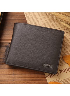 Short men's wallet leather wallet coin purse brown - pzsku/ZC1BA9B57AA725E1A00FCZ/45/1741338633/f8e3415b-75f0-4e4d-9fa6-edd34a57b832