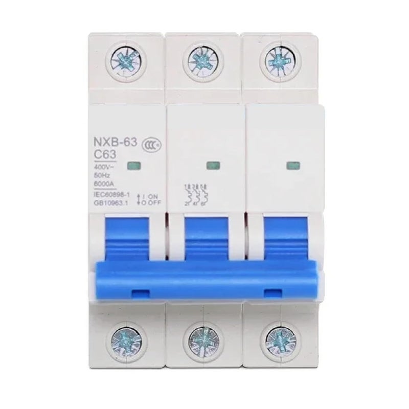 NXB 63 Miniature Circuit Breaker 1P 20A 230V 400V AC DIN Rail Mount - Image 4