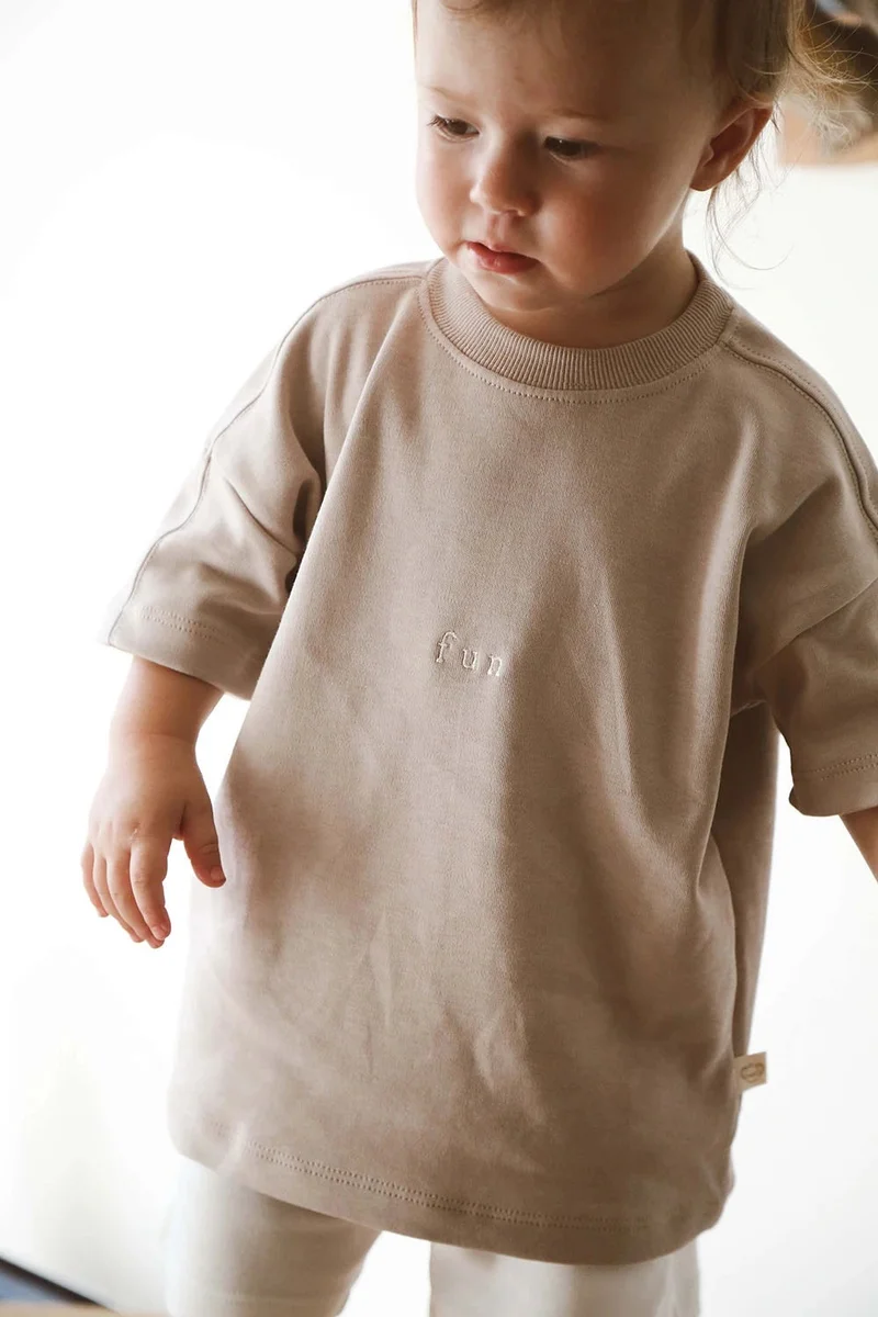 Ohlala Koala Oversize Mink Basic T-shirt