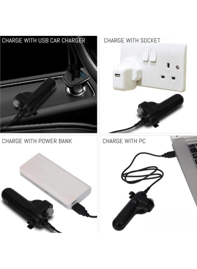 Crownline Portable and Rechargeable Outdoor Bidet, Apple Green, Rpb-220 - Image 3