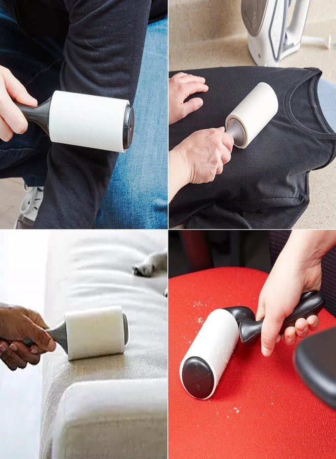 MINGRACE 4 inch Lint Roller Refills for Scotch Brite Lint Roller Replacement Refills for Pet Hair Extra Sticky Everyday Clean Lint Remover Refills 6 Pack 60 Sheets per Roll Total 360 Sheets - Image 5