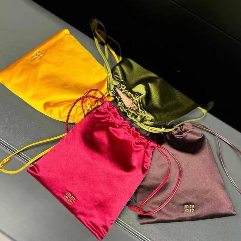Dropshipping 24 Mini Drawstring Storage Bags, Cosmetic Bags, Small Hanging Bags, Lucky Bags, Pendants - Image 2