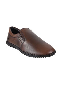 Mochi Genx Men's Brown Leather Formal Comfort Stylish Moccasin UK/7 EU/41 (71-8657)  - Image 2