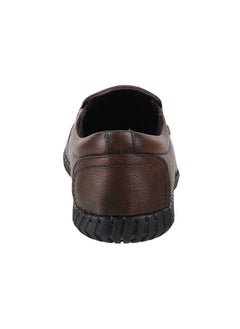 Mochi Genx Men's Brown Leather Formal Comfort Stylish Moccasin UK/7 EU/41 (71-8657)  - Image 4