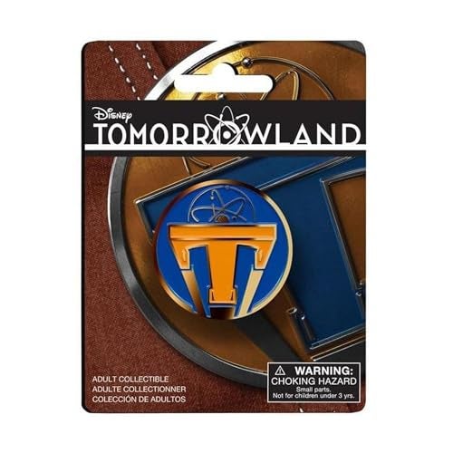 Disney's Tomorrowland Metal Lapel Pin Style 2 - Image 2