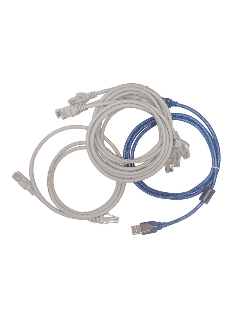 Smart Data Logger TS1002 | Includes AC Adapter, 2 Photogates, Motion Sensor (20cm - 200cm), USB Cable, Quick Start Guide, and Network Cables | Ideal for Accurate Data Collection and Analysis