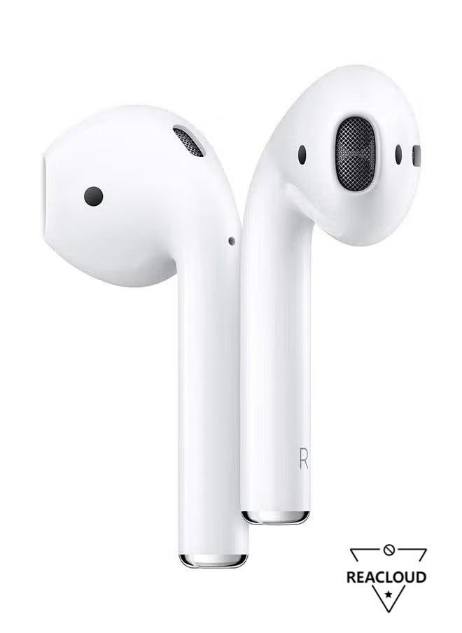 REACLOUD - Wireless headset Bluetooth Headphones, Immersive Sound, Personalized Spatial Audio, Compatible with iPhone Android Phone, with Lightning Charging Cable (2rd Generation White) - Image 1
