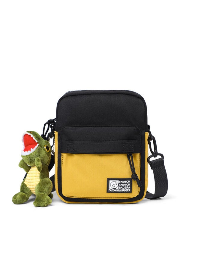Viney Men'S Shoulder Bag Casual Crossbody Bag Lightweight Sports Phone Bag Leisure Backpack Canvas Chest Bag Waist Bag Small Bag Simple Style Portable Business Multi-Functional Fashion - Image 1