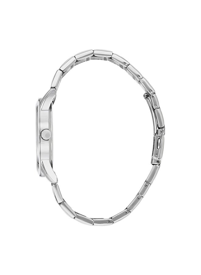 CITIZEN ساعة يد ستانلس ستيل بعقارب دائرية الشكل للرجال BI5000-87E - 39 ملم  - Image 2