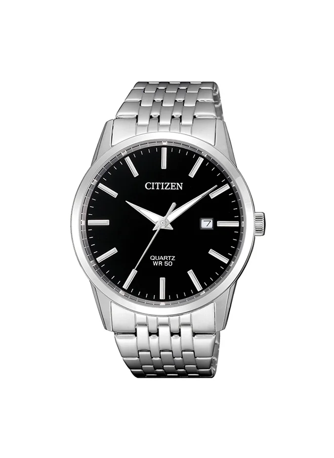 CITIZEN Men's Analog Round Shape Stainless Steel Wrist Watch BI5000-87E - 39 Mm