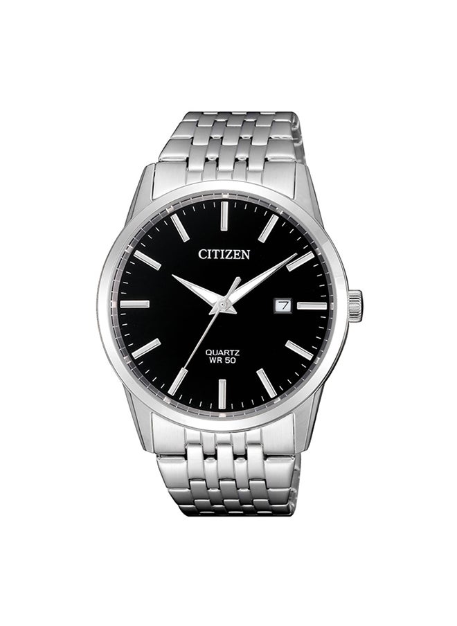 CITIZEN ساعة يد ستانلس ستيل بعقارب دائرية الشكل للرجال BI5000-87E - 39 ملم  - Image 1