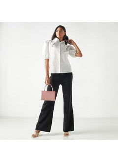 2Xtremz 2Xtremz Embellished Shirt with Puff Sleeves  - Image 1