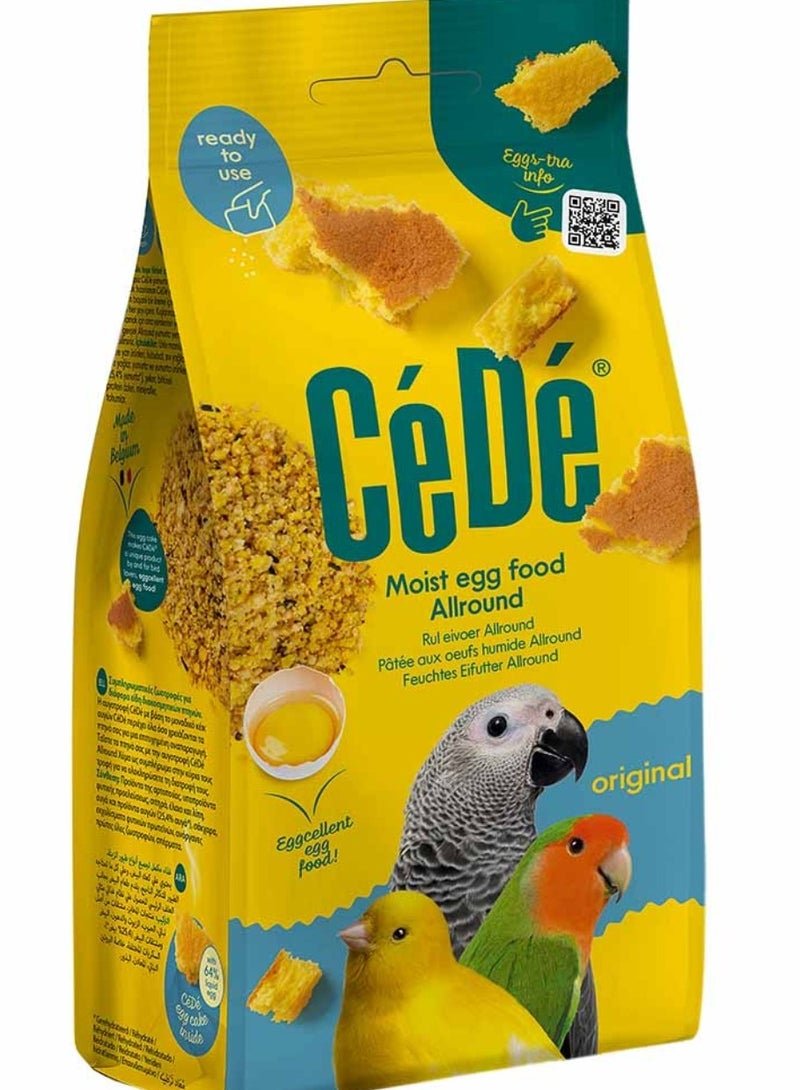 CeDe Egg Food Moist Allround Original 200g - Image 1