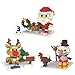 Toysmith Christmas Mini Blocks 3Pack Bundle Build Santa Snowman and Reindeer HolidayThemed STEM Building Set for Kids Perfect Mini Stocking Stuffer for Kids Ages 5 - Image 2