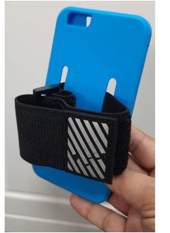 C-KU Sports Arm Band Case For Apple iPhone 6 Plus/6S Plus for Gym Running Workouts (Blue)  - Image 3