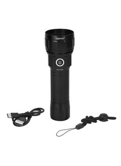 GEEPAS Zoomable LED Flashlight 20W | Perfect for Indoor and Outdoor Use, 5 Hours Continuous Working | Power Reminder, 4000 mAh Lithium Battery, 2000 Lumens | GFL51098Z  - Image 4