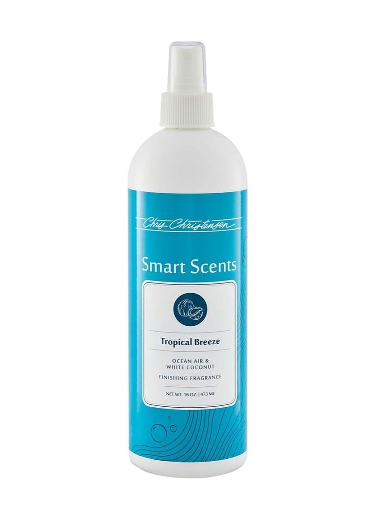 Chris Christensen - Smart Scents Tropical Breeze Dog Cologne Groom Like a Professional Long Lasting Designer Fragrances 473ml - Image 1