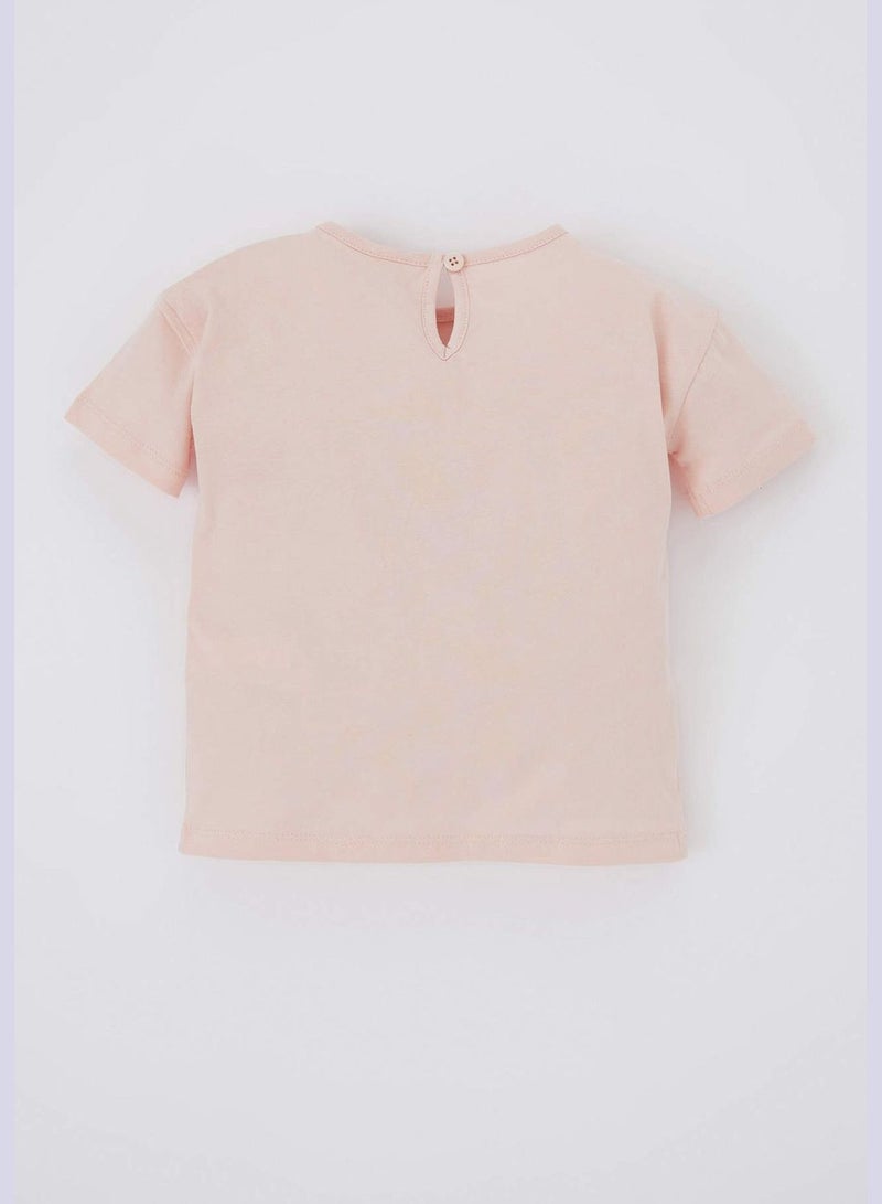 DeFacto BabyGirl Bike Neck Knitted Short Sleeve Body - Image 4