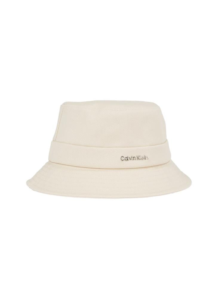 CALVIN KLEIN - Back Tie Twill Bucket Hat - Image 1