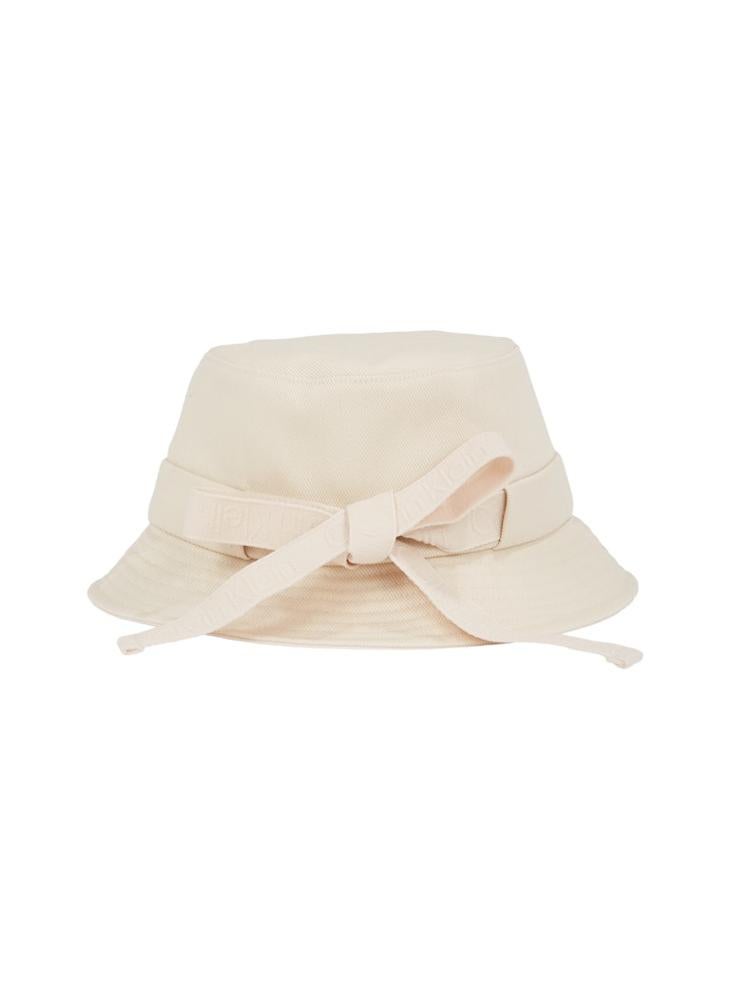 CALVIN KLEIN - Back Tie Twill Bucket Hat - Image 1