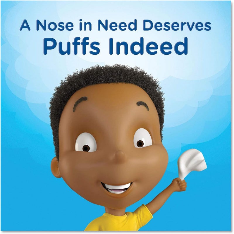 Puffs Simple Softness NonLotion Facial Tissue 3 Family Size Boxes 180 Tissues Per Box - Image 4
