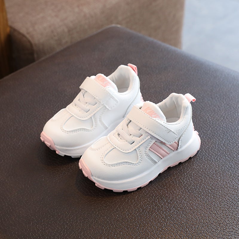 Mesh Sneakers Lightweight Flexible Sole Walking Shoes For Kids Indoor And Outdoor Activities - Image 1