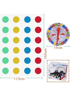 Generic Twister Ultimate Game Floor Mat Game with Spinner Funny Balance Games Pad Skill Games Team Games Family Games Classic Board Game Indoor Outdoor Game  - Image 3