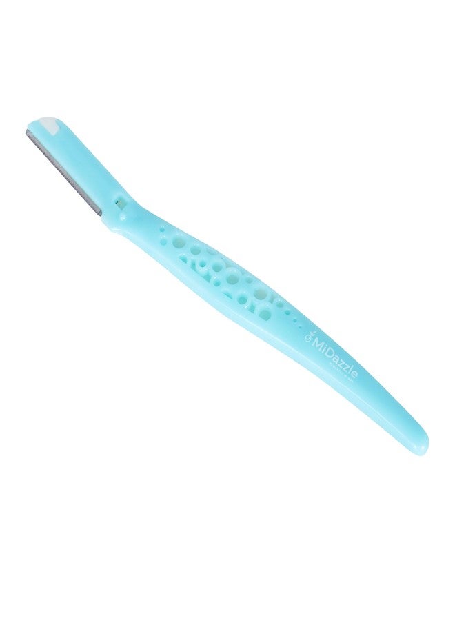 Omidazzle Midazzle Eyebrow Razor | For Salon-Like Eyebrows | Eyebrows, Upper Lip, Targeted Corner Hair | Suitable for Sensitive Areas | No Cuts | Safe & Hygienic | 2 units - Image 4