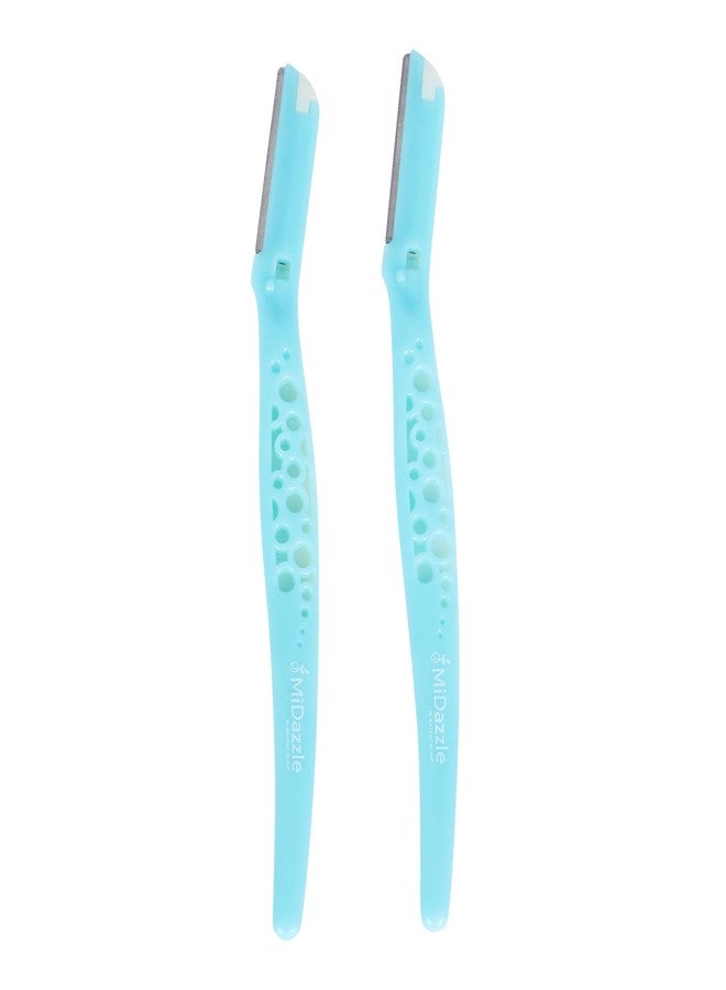 Omidazzle Midazzle Eyebrow Razor | For Salon-Like Eyebrows | Eyebrows, Upper Lip, Targeted Corner Hair | Suitable for Sensitive Areas | No Cuts | Safe & Hygienic | 2 units - Image 3