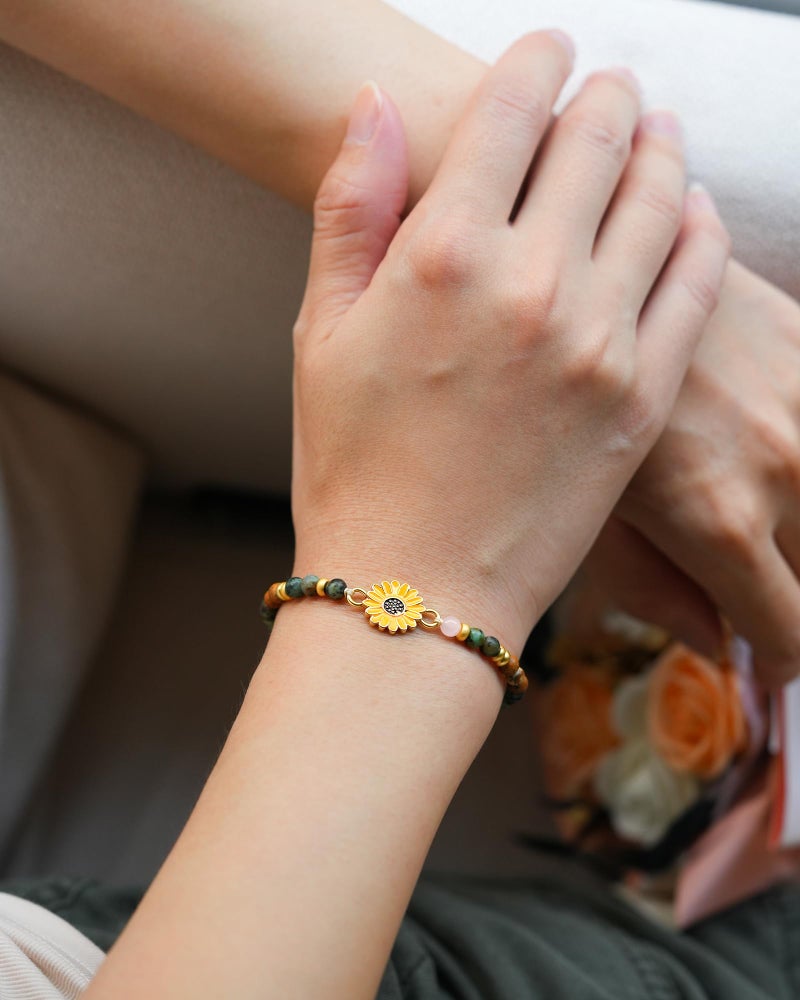 Tarsus Teen Girl Gifts Ideas, Inspirational Jewelry for Women Sunflower Bracelets Teenage Jewelry for 12 13 14 15 16 17 18 Year Old Girls Birthday Gifts Valentines Daughter Granddaughter - Image 2