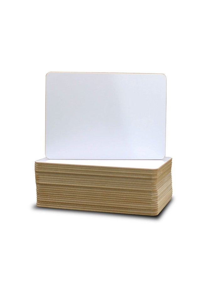Flipside Products 5" X 7" Two-Sided Dry Erase White Boards, Classroom Pack, Double Sided Lapboard For Class, Reusable For Group Participation - 24 Pack  - Image 1