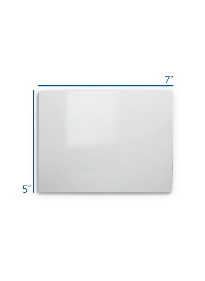 Flipside Products 5" X 7" Two-Sided Dry Erase White Boards, Classroom Pack, Double Sided Lapboard For Class, Reusable For Group Participation - 24 Pack  - Image 3
