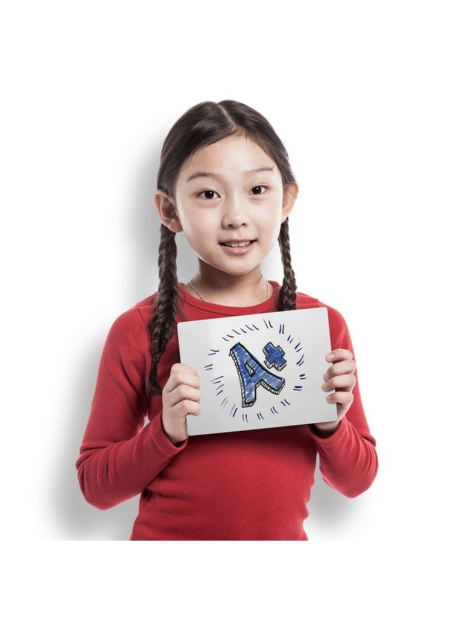 Flipside Products 5" X 7" Two-Sided Dry Erase White Boards, Classroom Pack, Double Sided Lapboard For Class, Reusable For Group Participation - 24 Pack  - Image 4