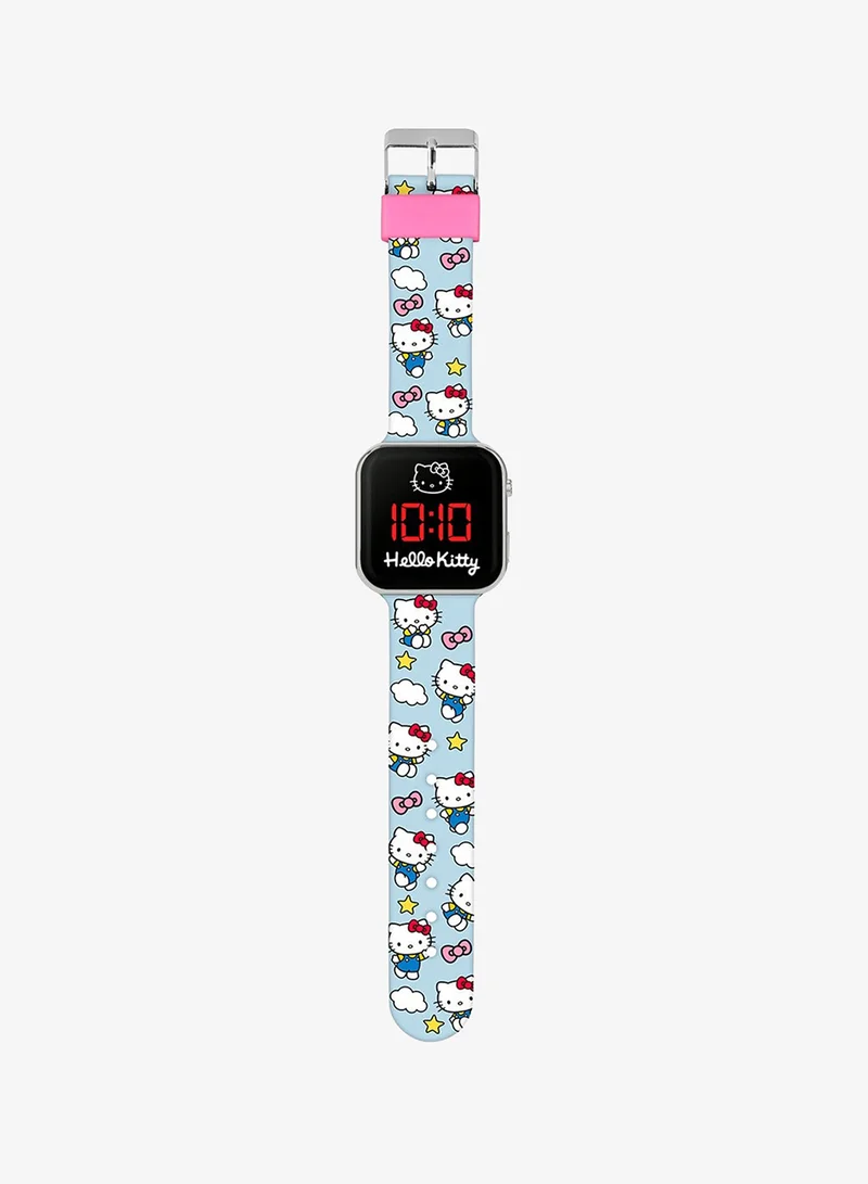 Hello Kitty  Hello Kitty LED Display Watch with Silicone Character Strap for Kids - HK50253 for Women | Best Price UAE