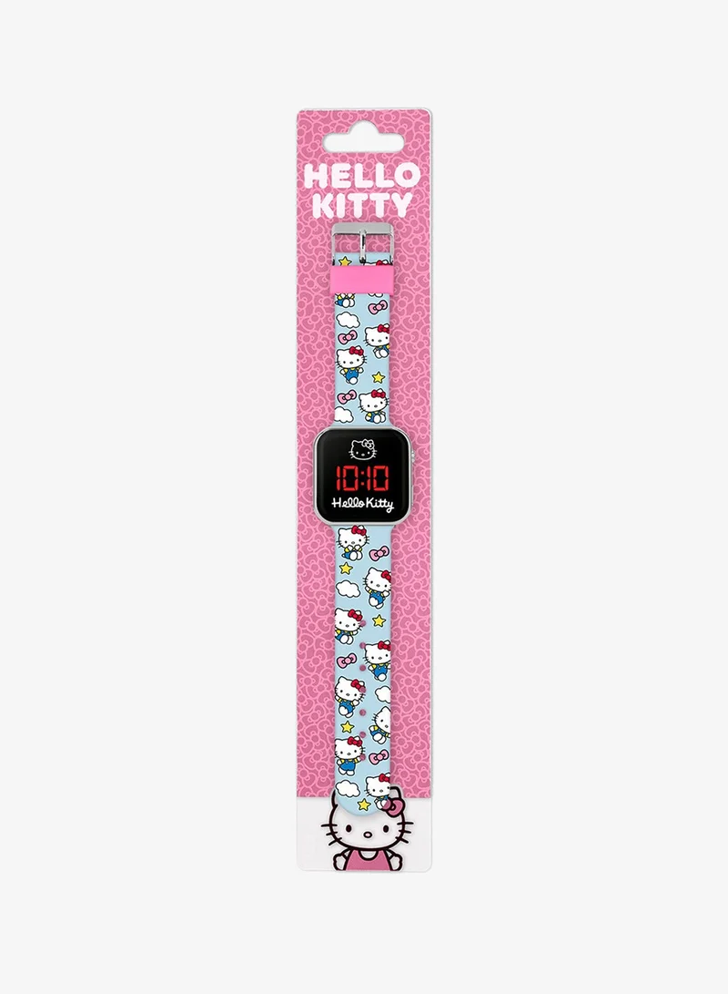 Hello Kitty  Hello Kitty LED Display Watch with Silicone Character Strap for Kids - HK50253 for Women | Best Price UAE