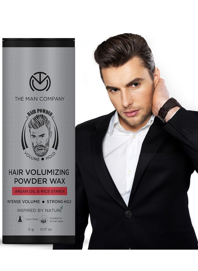 The Man Company Hair Volumizing Powder Wax for Men 5 gm 24 hrs Strong Hold with Matte Finish 100% Natural & Safe Hair Styling Powder Paraben and Sulphate Free - pzsku/ZC1BC0C2B4621B2E2D675Z/45/_/1710760217/8e0f6472-0414-4fa9-ad13-2bae948ba41a