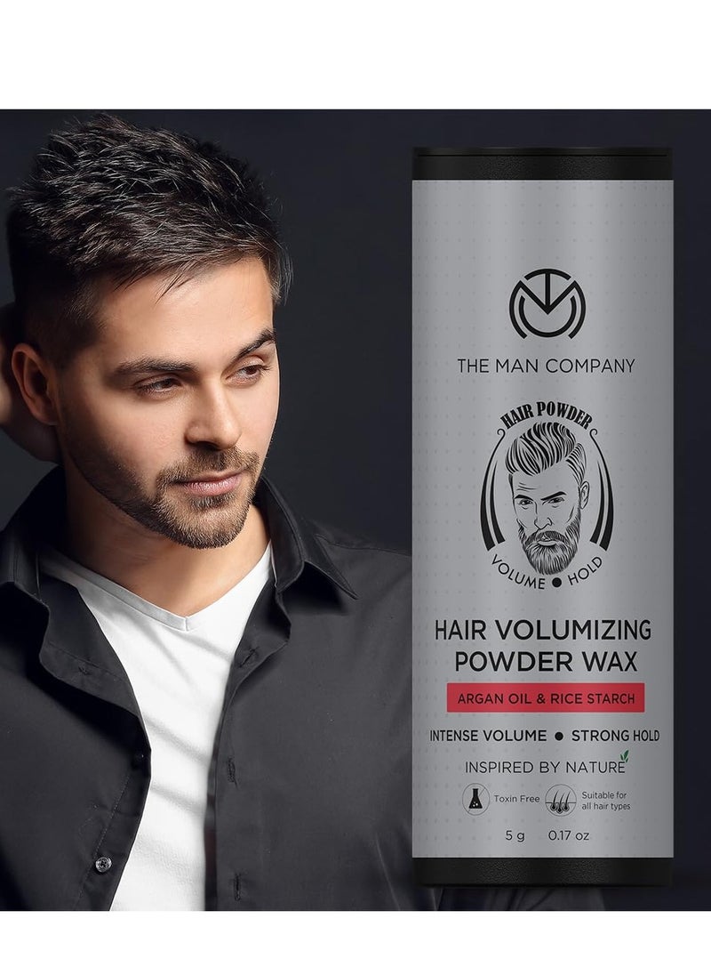 The Man Company Hair Volumizing Powder Wax for Men 5 gm 24 hrs Strong Hold with Matte Finish 100% Natural & Safe Hair Styling Powder Paraben and Sulphate Free - pzsku/ZC1BC0C2B4621B2E2D675Z/45/_/1710760226/116fc0ea-c563-4166-bbb2-89e67440ae97