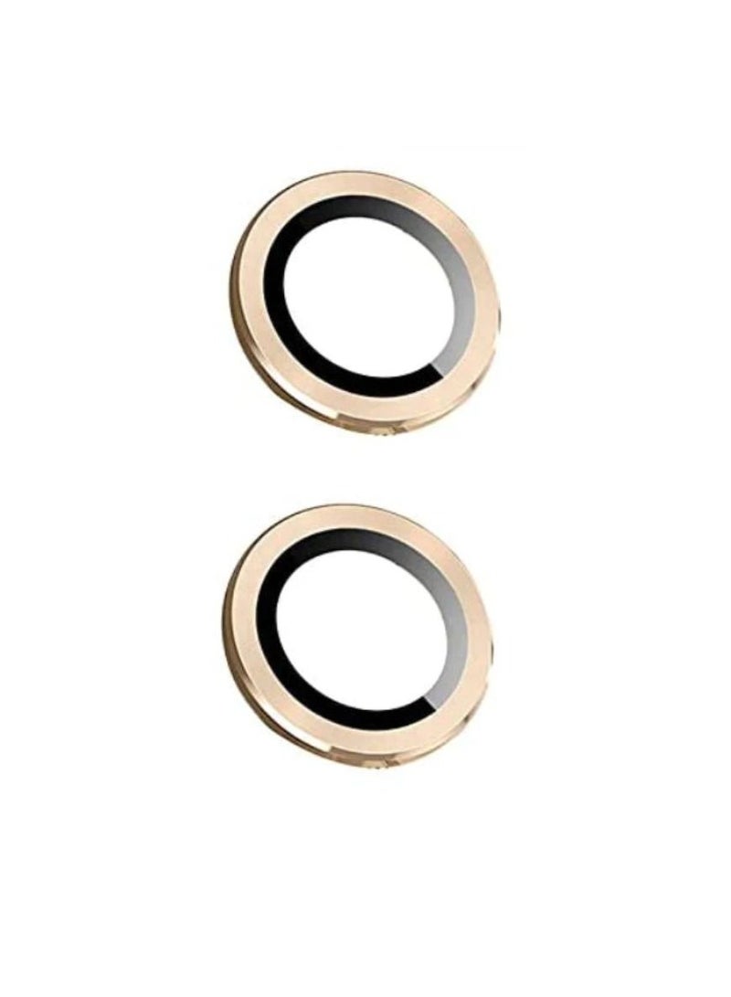 Digi Core واقي عدسة كاميرا iPhone 13 متوافق مع هاتف Apple iPhone Keep الأصلي للكاميرا HD Glass iPhone 13 Mini، ذهبي