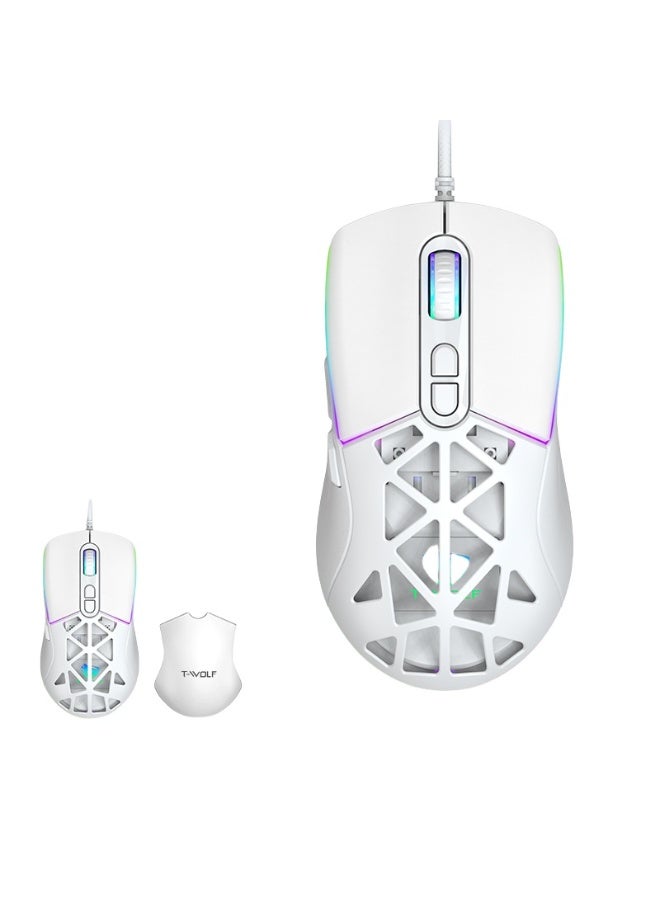 Nariele New Frontier Esports Gaming Mechanical Silent Wired Mouse
