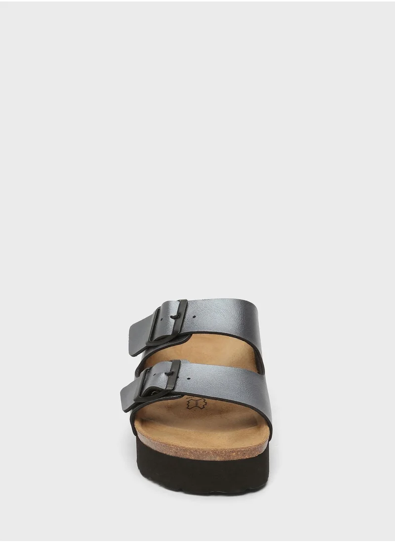 BAYTON Japet Double Strap Platform Sandals