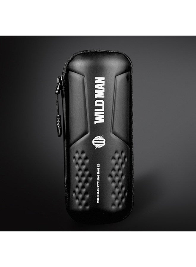 Generic Bike Storage Bag Repair Tool Bag with Zipper Waterproof PU Front Frame Pouch Bicycle Tool Kit Bag for Water Bottle Holder  - Image 1